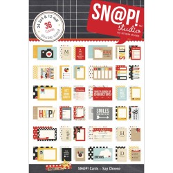 Simple Stories Say Cheese Card Pack double-sided